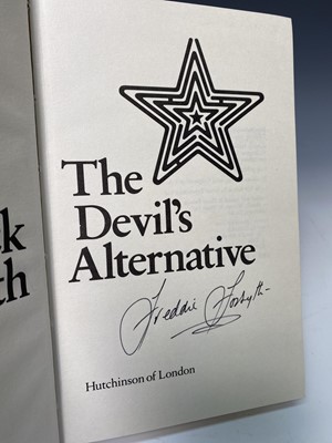 Lot 535 - FREDERICK FORSYTH. 'The Devil's Alternative.'...