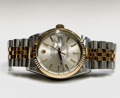 Lot 17 - A Stainless steel and 18ct yellow gold Rolex...