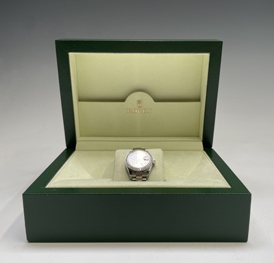 Lot 7 - A Rolex ladies Oyster Perpetual Datejust...