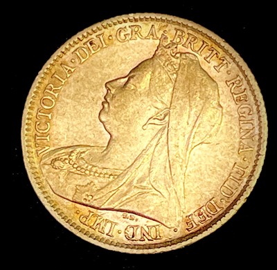 Lot 180 - Half Sovereign 1898 Almost Extremely Fine