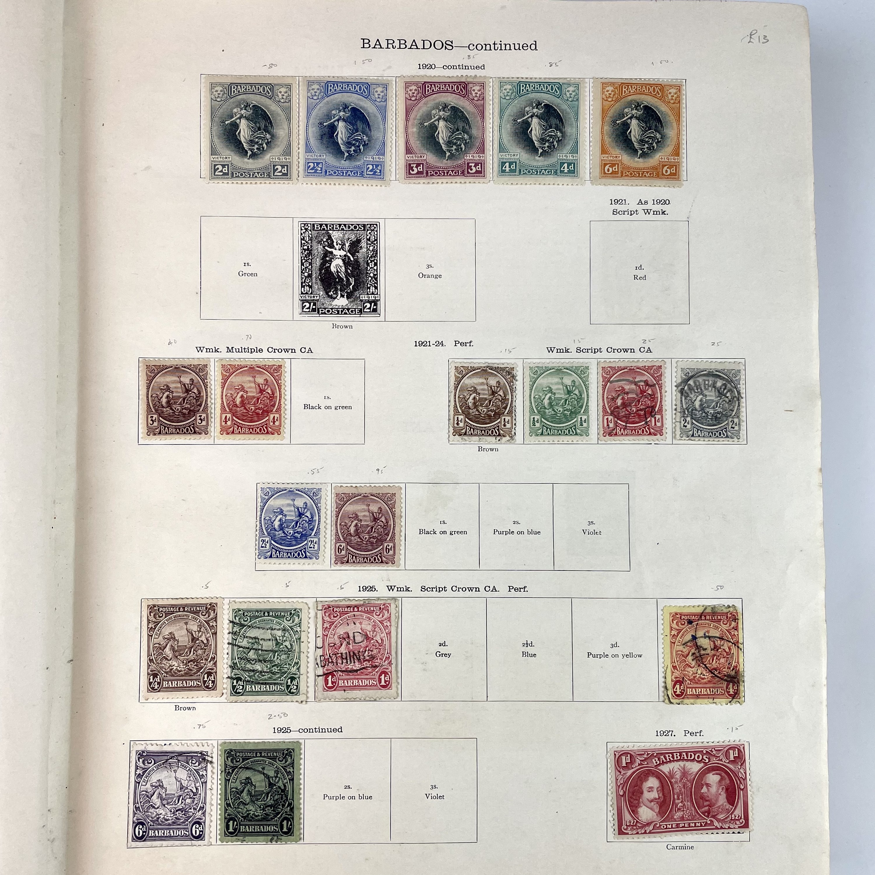 Lot 307 - Ideal British Empire/Foreign Stamp Album