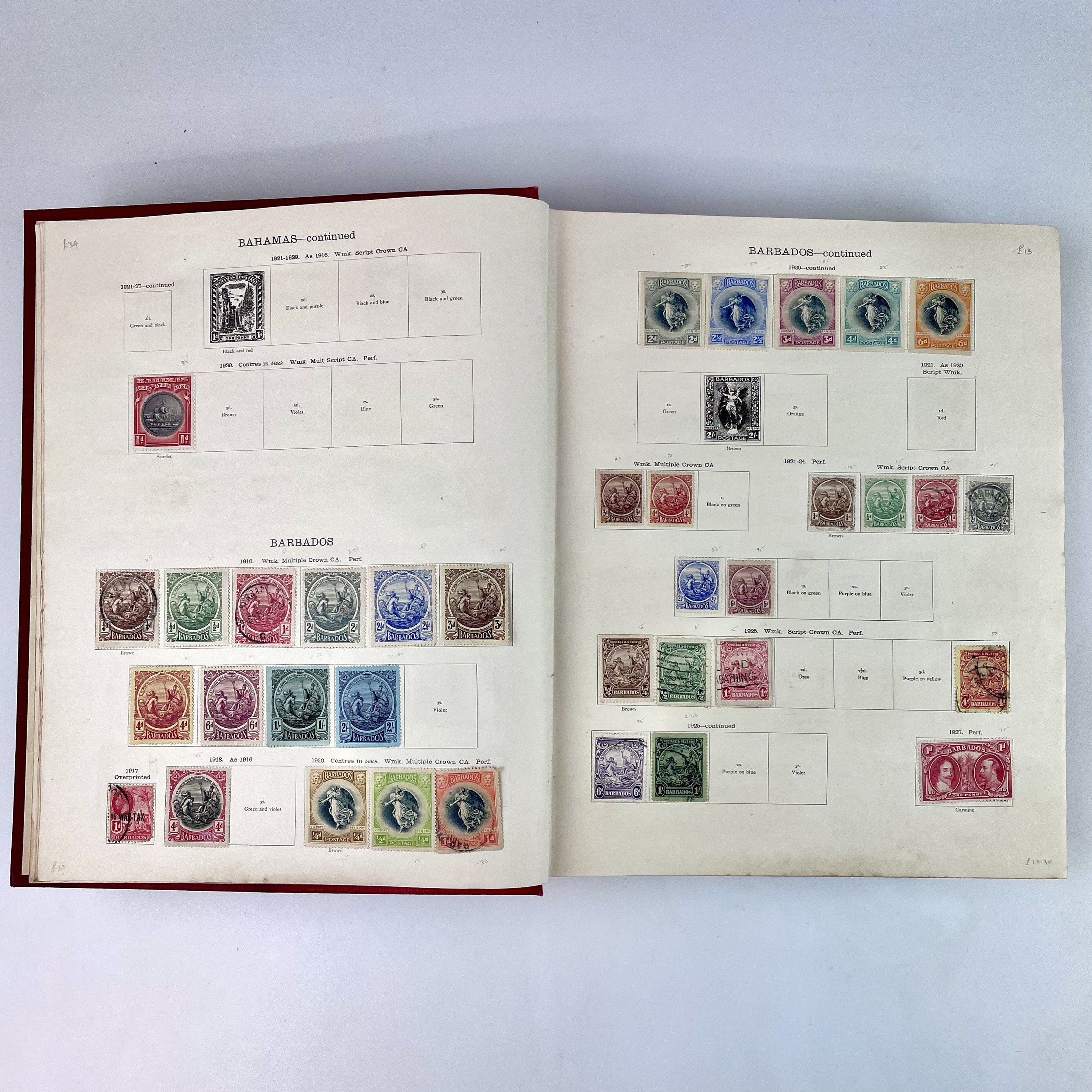 Lot 307 - Ideal British Empire/Foreign Stamp Album