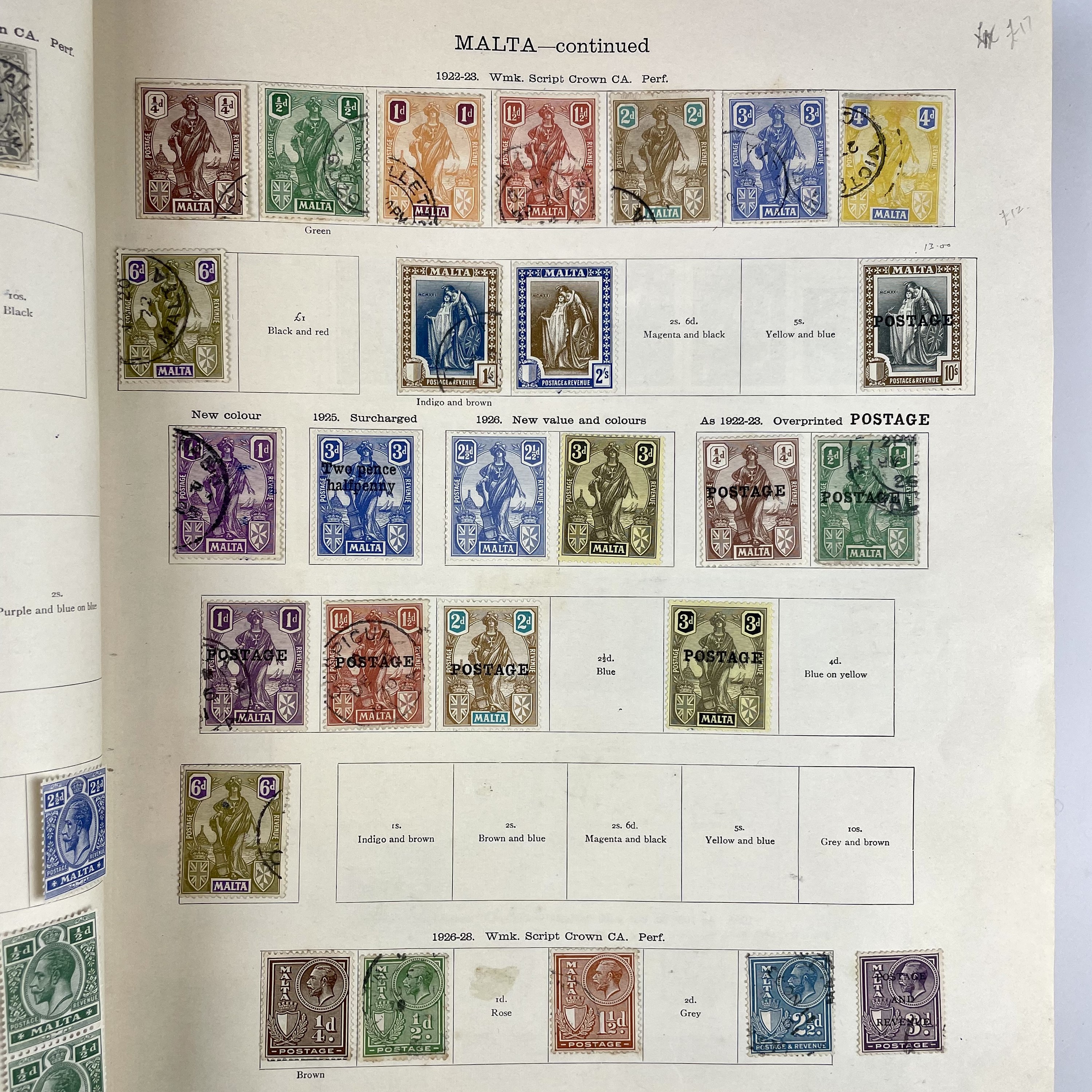 Lot 307 - Ideal British Empire/Foreign Stamp Album