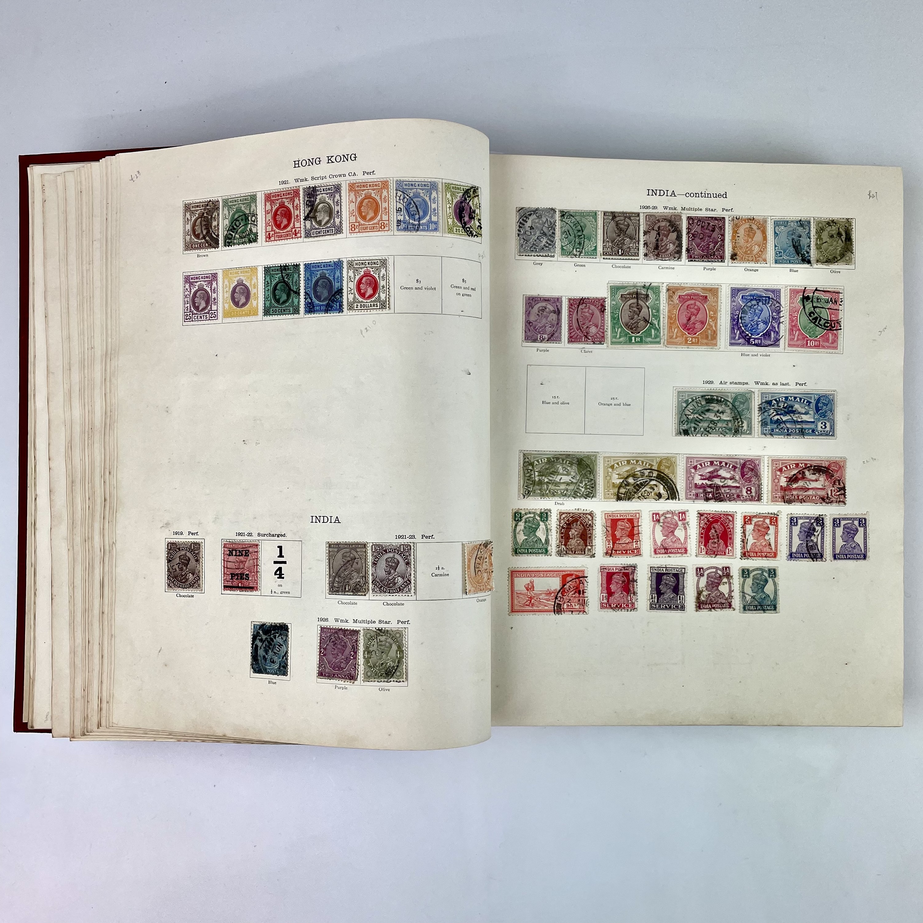 Lot 307 - Ideal British Empire/Foreign Stamp Album