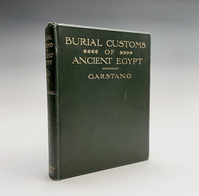 Lot 157 - GARSTANG, JOHN. 'The Burial Customs of Ancient...