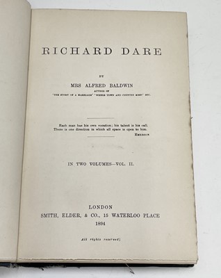Lot 158 - VICTORIAN TWO-DECKER NOVEL. 'Richard Dare by...