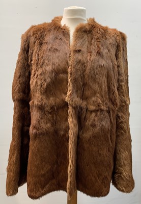 Lot 2842 - A 1950s mink stole, together with a coney fur...