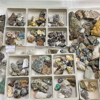 Lot 228 - An interesting selection of rock and mineral...