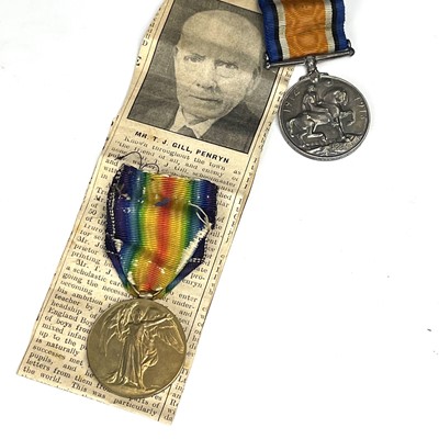 Lot 206 - First World War and Scouting Medals and Second...