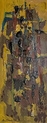 Lot 1109 - Peter THURSBY (1930-2011) Autumn Abstract Oil...