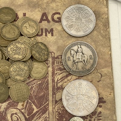 Lot 4 - Lot comprises £1.20 of pre 1947 G.B. silver...