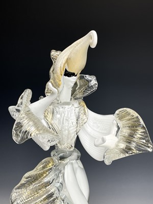 Lot 996 - A pair La Serenissima Murano art glass figures...