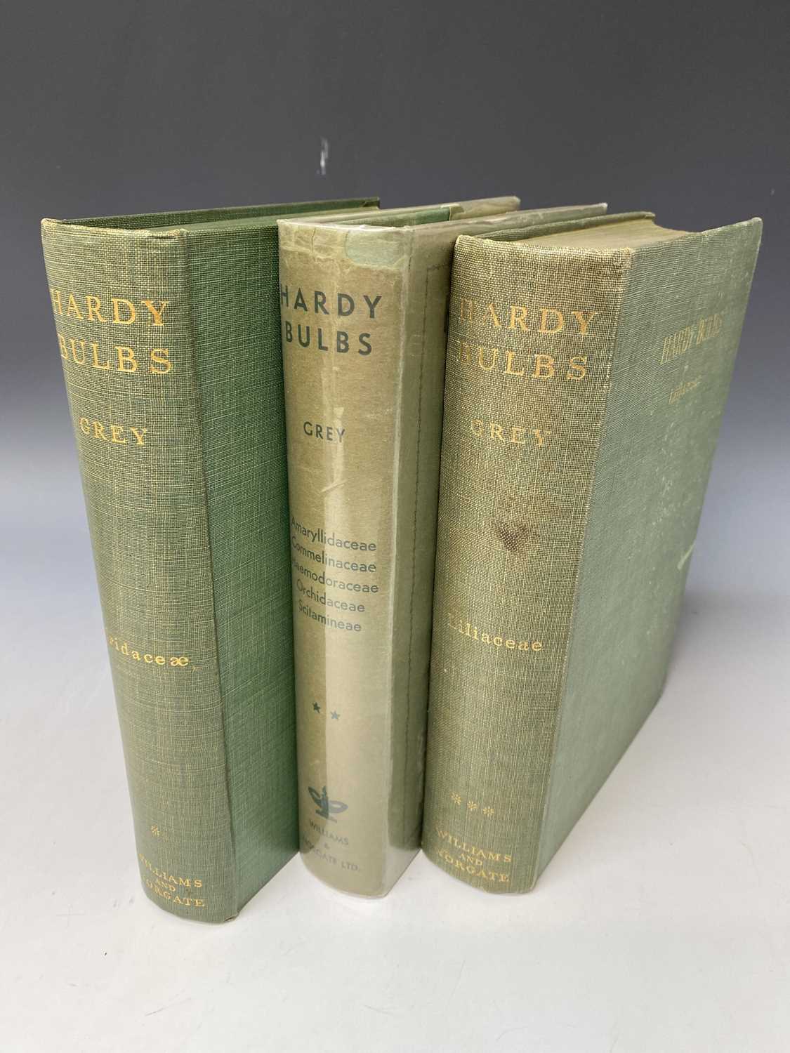 Lot 565 - C. H. GREY. 'Hardy Bulbs.' Three vols, first...