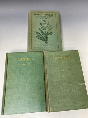 Lot 565 - C. H. GREY. 'Hardy Bulbs.' Three vols, first...