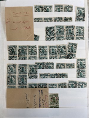 Lot 426 - China. A binder containing hundreds of used...