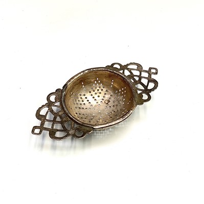Lot 67 - A George III silver pierced sweetmeat basket...
