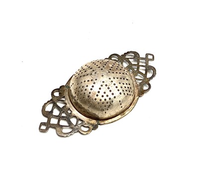 Lot 67 - A George III silver pierced sweetmeat basket...
