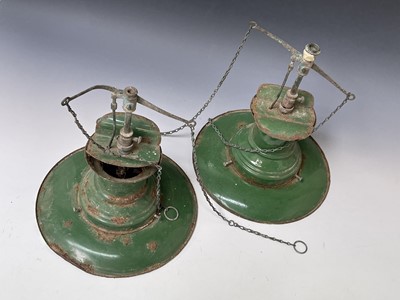 Lot 520 - Railwayana - Railway Station gas lamps (x2)....