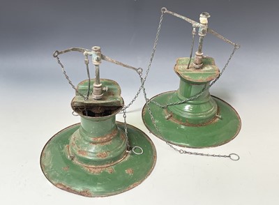 Lot 520 - Railwayana - Railway Station gas lamps (x2)....