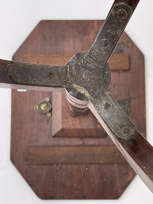 Lot 3004 - A 19th century goncalo alves tip-top...