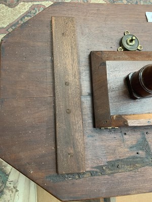 Lot 3004 - A 19th century goncalo alves tip-top...