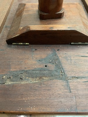Lot 3004 - A 19th century goncalo alves tip-top...
