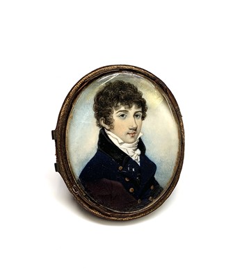 Lot 139 - Portrait miniature Fine early 19th century...
