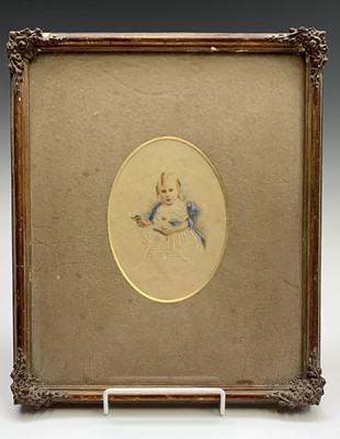 Lot 145 - Portrait Miniature An early 19th century...