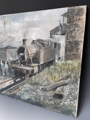 Lot 531 - Railways - Original Artwork by Devon Artist...