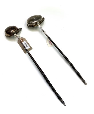 Lot 87 - A George III punch ladle, 1772, with spiral...