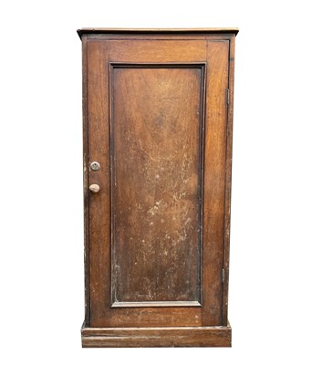 Lot 3082 - A Victorian mahogany small Estate cupboard,...