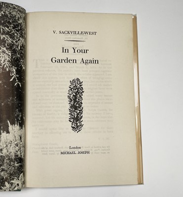 Lot 607 - V. SACKVILLE-WEST. 'The Garden.' First edition,...