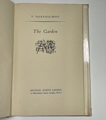 Lot 607 - V. SACKVILLE-WEST. 'The Garden.' First edition,...