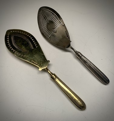 Lot 122 - A silver-gilt fish slice by William Abdy...