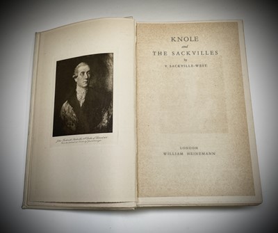 Lot 608 - V. SACKVILLE-WEST. 'Aphra Behn.' First edition,...