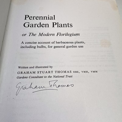 Lot 615 - GRAHAME STUART THOMAS. 'Perennial Garden...