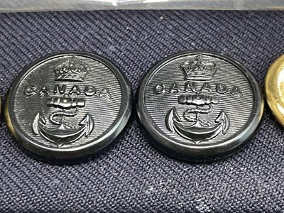 Lot 228 - Royal Navy - 1. Two display cards containing...