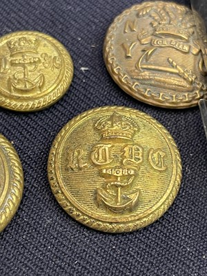 Lot 228 - Royal Navy - 1. Two display cards containing...