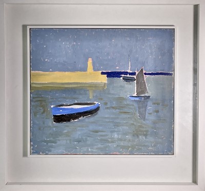 Lot 93 - Jeremy LE GRICE (1936-2012) Three Boats, St...