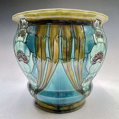 Lot 818 - A Minton Secessionist jardiniere, the...