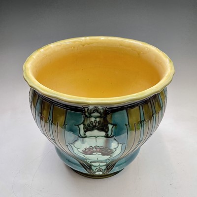 Lot 818 - A Minton Secessionist jardiniere, the...