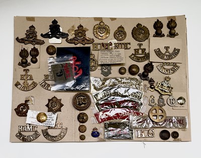 Lot 196 - Territorial / RFA and Home Guard. A display...