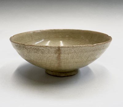 Lot 9 - A Chinese celadon bowl, Ming Dynasty, diameter...