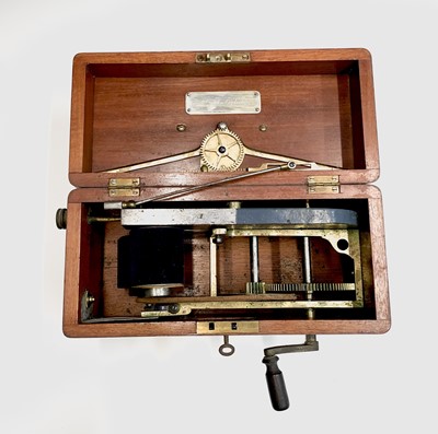 Lot 57 - A Victorian mahogany cased electric shock...