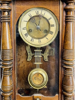 Lot 2907 - An early 20th century Hamburg American Clock...