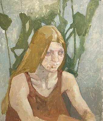 Lot 270 - Francis HEWLETT (1930-2012) Long Haired Girl...
