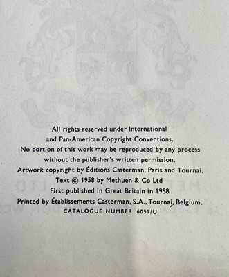 Lot 196 - (GEORGE REMI) HERGE. 'The Adventures of Tintin....