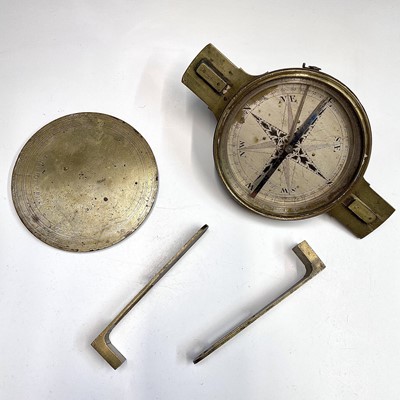 Lot 402 - A Miners' dial, by Bate, London, mid 19th...