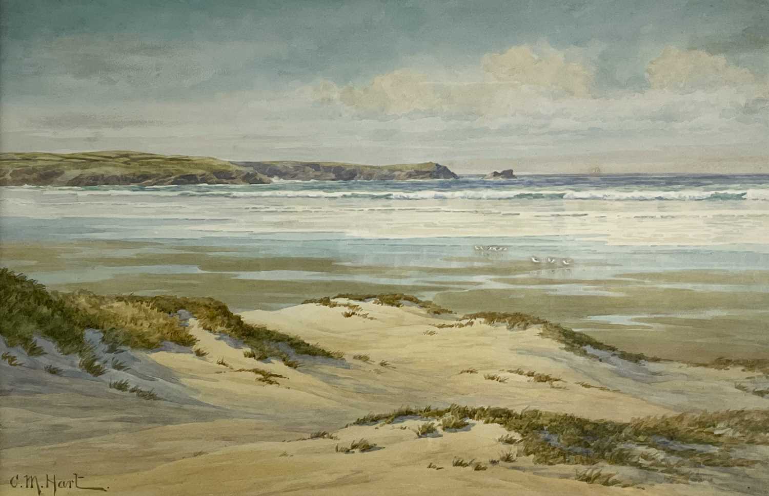 Lot 100 - Claude Montague Hart (1870-1952) Low Tide...