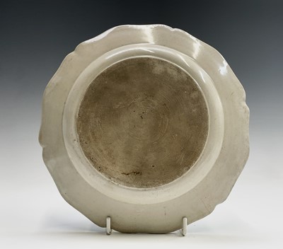 Lot 878 - A porcelain tureen and cover in the form of a...